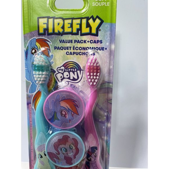 Hasbro My Little Pony "Firefly" Toothbrush Pack, Set of 2 Children's Toothbrushe - Picture 4 of 6